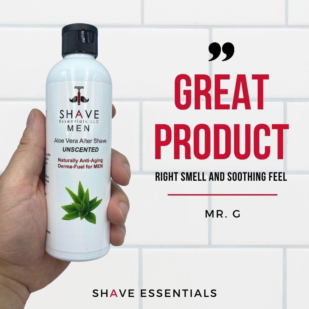 Shave Essentials: Refreshing All-Natural Aftershave Gel