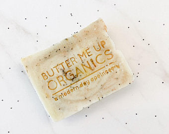 Natural Lemon Poppyseed Soap